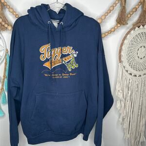 Vintage Disney Parks Winnie the Pooh Tigger Tech Hoodie